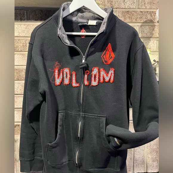 Volcom V Stone Full Zip Fleece Sweatshirt - Picture 1 of 13